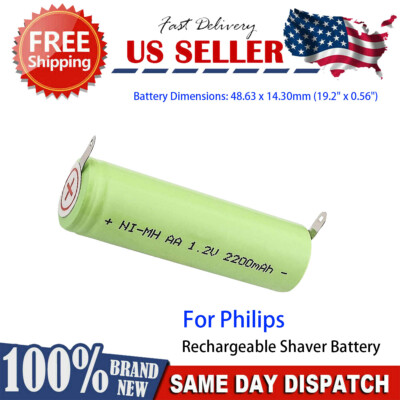 Rechargeable Shaver Battery 1.2V 2200mAh For Philips HQ5819,HQ5820,yq6308,HQ6073