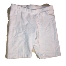 Girls kids white Cat  Jack biker shorts size 4/5