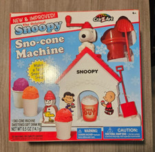 SNOOPY SNO-CONE MACHINE CRA-Z-ART SNOW CONE MISSING SYRUP BOTTLE PRE-OWNED