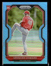 Spencer Howard 2021 Panini Prizm #66 Carolina Blue Prizm Philadelphia Phillies