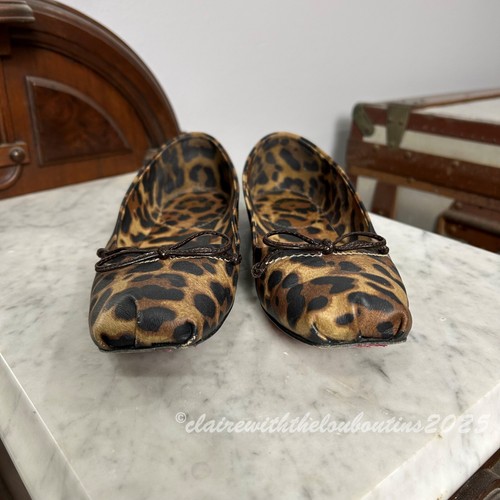 Christian Louboutin Mamadrague Print Ballet Flats size 39 - 第 4/7 張圖片