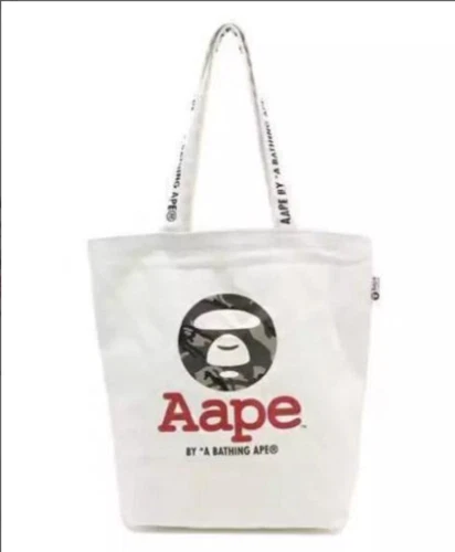 Aape A BATHING APE BAPE Canvas Tote Bag
