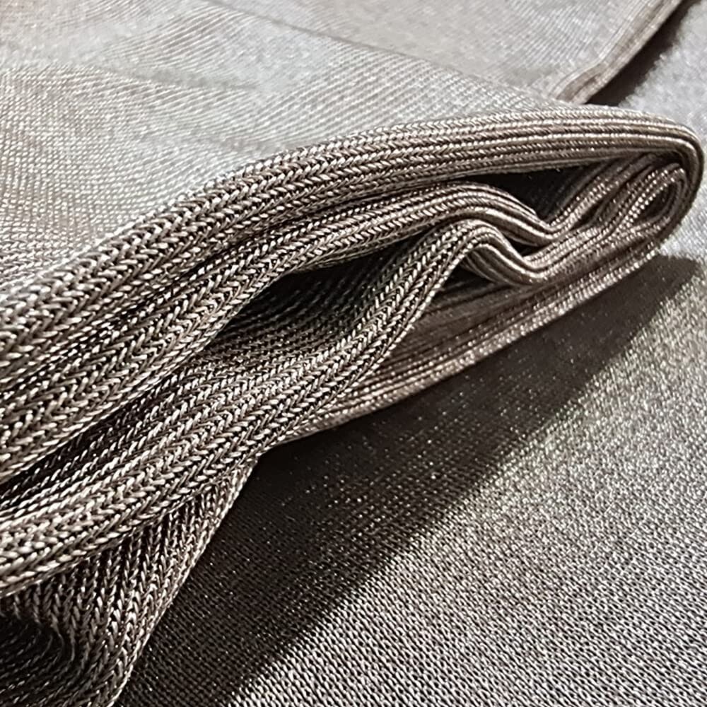 100% Pure Silver Fiber Knitting Fabric Conductive EMF/RFID/EMI/RF Anti