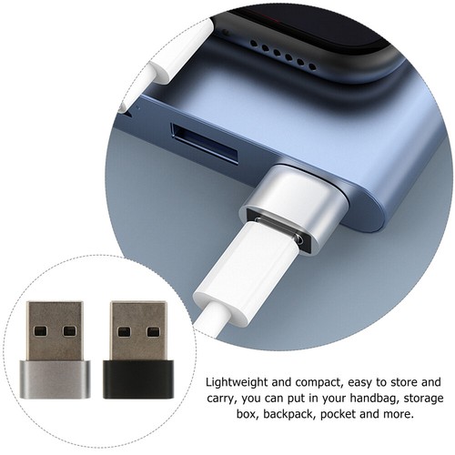 2pcs Cell Phone Cable Connector Charger Cable Adapter Male Female Usb Adapter - Picture 12 of 12
