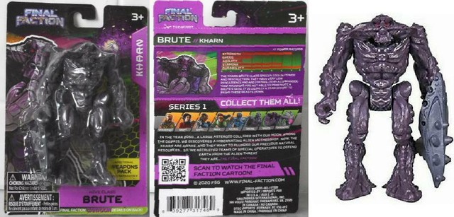Final Faction Drone Kharn Brute & Synthiod Series 1 Action Figures for sale online | eBay