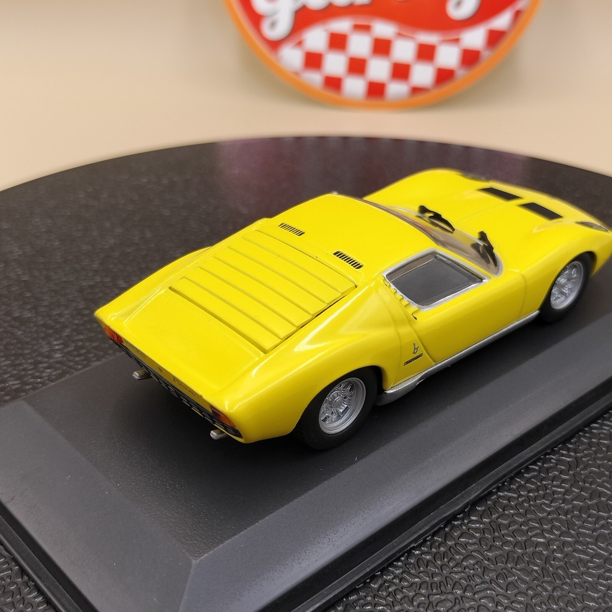 MINICHAMPS 1/43 Lamborghini Miura 1966 Yellow Giallo Diecast model