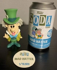 Funko Soda Mad Hatter Limited Edition Figure Disney Alice In Wonderland Vaulted