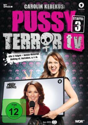 PUSSYTERROR TV-STAFFEL 3 - KEBEKUS,CAROLIN  2 DVD NEU