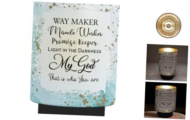 LED Flameless Candles Battery Operated LED Candles, Decor Glass Waymaker