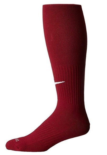 maroon nike soccer socks
