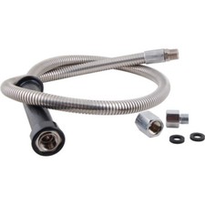 Chicago Faucets C8344ABNF CHICAGO 44 IN. STAINLESS STEEL HOSE/HANDLE ASSEMBLY L