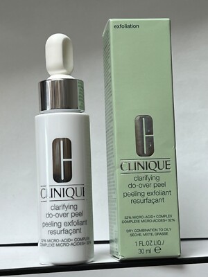 Clinique Clarifying Do-Over Peel Peeling Exfoliant 1oz/30 ml.