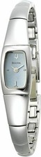 NEW* Bulova Quartz 96L98 Movement Blue Dial Ladies Watches MSRP $199