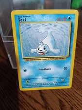 SEEL 41/102 Base Set Pokemon Card Vintage WoTC Tcg NM 