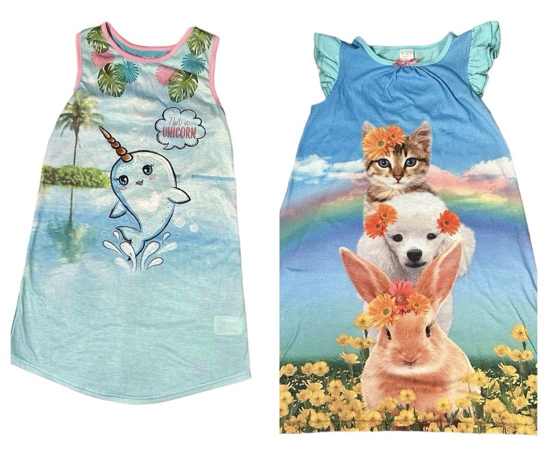 Girls Nightgowns Large (10/12)