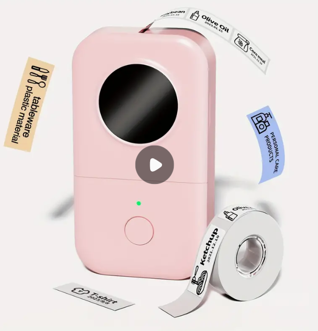 Wireless Label Maker D30 - Smart Easy-to-Use Cute Labeling Machine with Multiple Functions-image