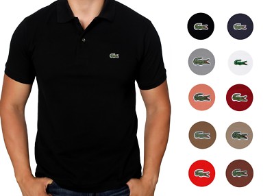 Lacoste Men's Polo Shirt Short Sleeve S/S Cotton Pique Classic Fit L 12.12 