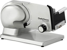 Chef’Schoice 615A Electric Meat Slicer for Home Use with Precision Thickness Con