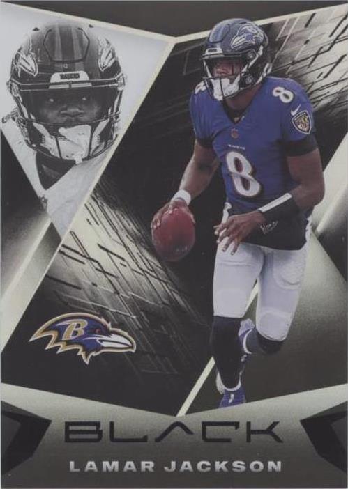 2021 Panini Black Lamar Jackson #7 - 1 of 2