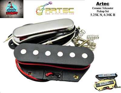 Artec ''TRC'' Tele Pickup Ceramic Bar Pickup Set
