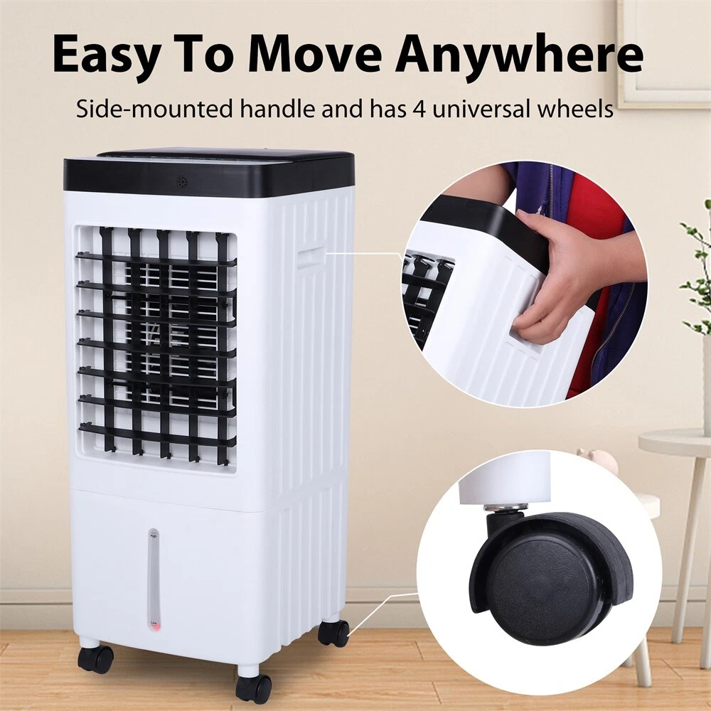 New Evaporative Portable Air Cooler Fan Humidifier with Filter