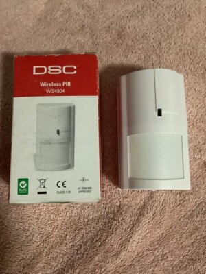 DSC Wireless PIR WS4904 New Open Box Fast Shipping !