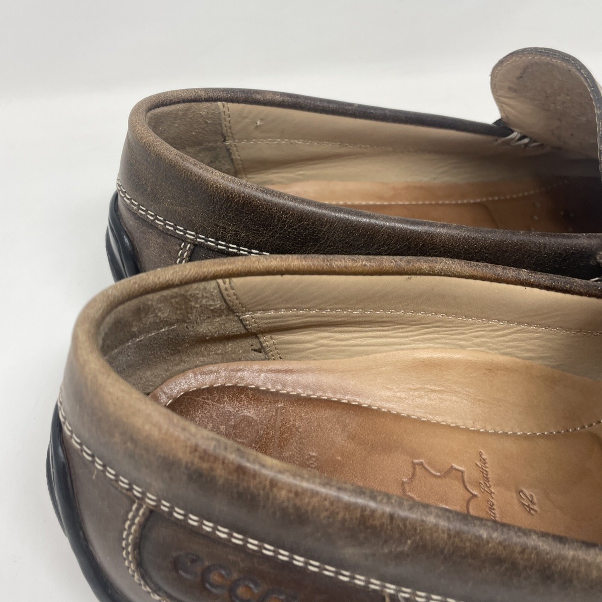 ECCO Mens Classic Moc‎ 2 Chocolate Brown Loafer Size US 6.5 M EU 40 Amazon.com | ECCO Men main image 4