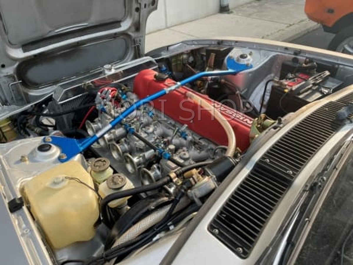 炎台座 Cusco Front OS Strut Tower Bar Nissan 240SX S13 - Touge Factory
