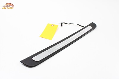 2012 - 2017 AUDI A7 FRONT LEFT DOOR SILL SCUFF PLATE ILLUMINATION LIGHT BAR OEM