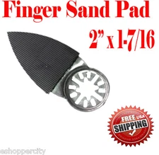 Oscillating Multi Tool Finger Sanding Pad sandpaper wood work 