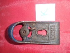 RECORD  060 1/2 Block Plane LEVER CAP 1 1/2" VINTAGE (My Ref K)