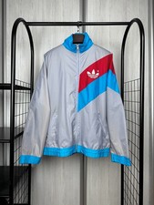 Adidas vintage 90s Hong Kong colour blocked track top jacket