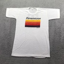Vintage Sony Dynamicron Shirt Mens Medium Beta Tape Graphic Advertising Tee 80s
