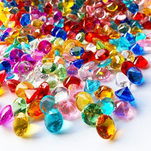 Acrylic Pirate Gems Filler Props Great for Pretend Time and Treasure Hunting - Picture 20 of 55