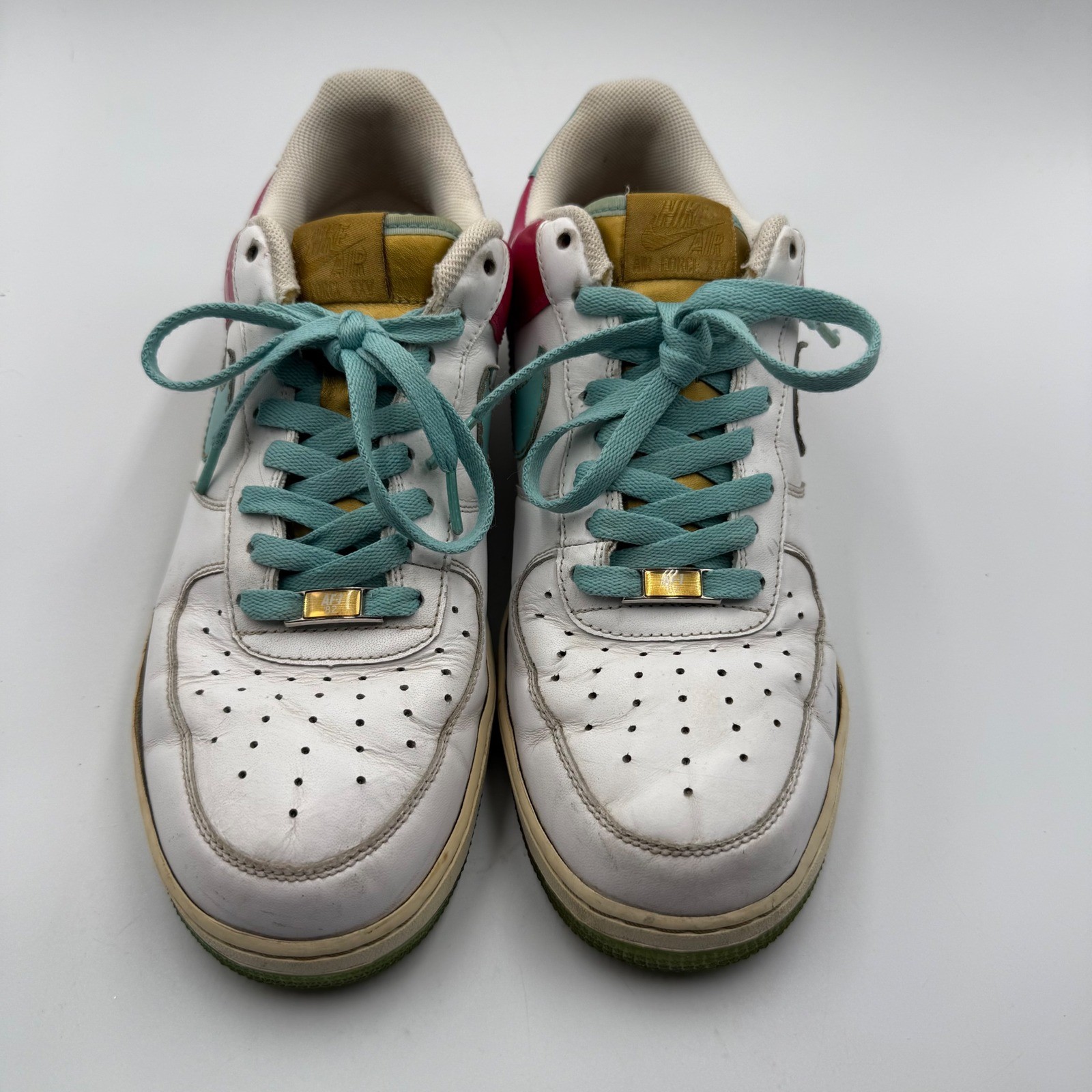 Nike Air Force 1 Low 2007 Cherry Blossom Floral Y2K Sneakers Size 11 thumbnail 3