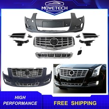 Front Bumper Cover Assembly With Sensor Holes Fits 2013-2017 Cadillac Xts Front Bumper Cover Assembly With Sensor Holes Fits 2013-2017 Cadillac Xts