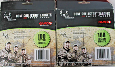 Lot of Gamo Shooting Paper Targets & Backyard Pellet Trap