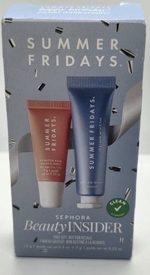 Summer Fridays Sephora Beauty Insider Happy birthday gift set NIB