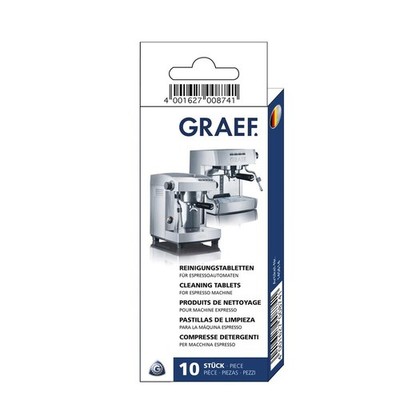 Graef 145614 Reinigungstabletten Reinigung Brühkopf Siebträger Espressomaschine