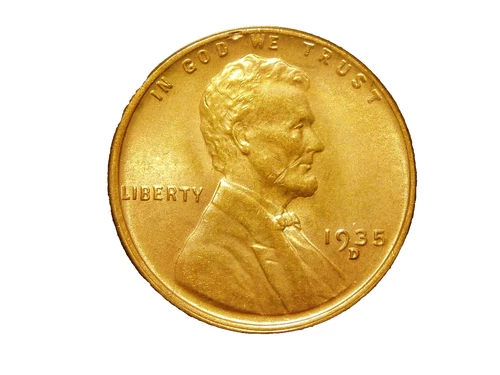 1935-D AU LINCOLN WHEAT CENT #5