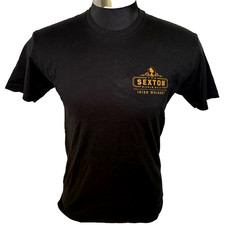 The Sexton Irish Whiskey Short Sleeve T Shirt Men's M Black