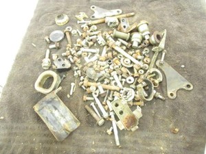 86 Honda TRX 350 4x4 Fourtrax Misc Frame Hardware 90122-MB0-000 1986-1987