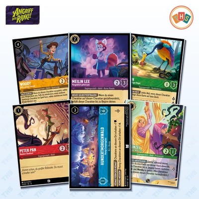 Angriff der Ranke! - DE13 Disney Lorcana TCG Einzelkarten Foil NM Deutsch