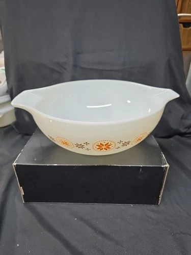 Vintage Pyrex Town & Country 4 QT Mixing Bowl #444 Cinderella LARGE