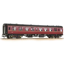 Bachmann 39-059 OO Gauge BR Mk1 TSO Tourist 2nd Open Coach WCRC Maroon