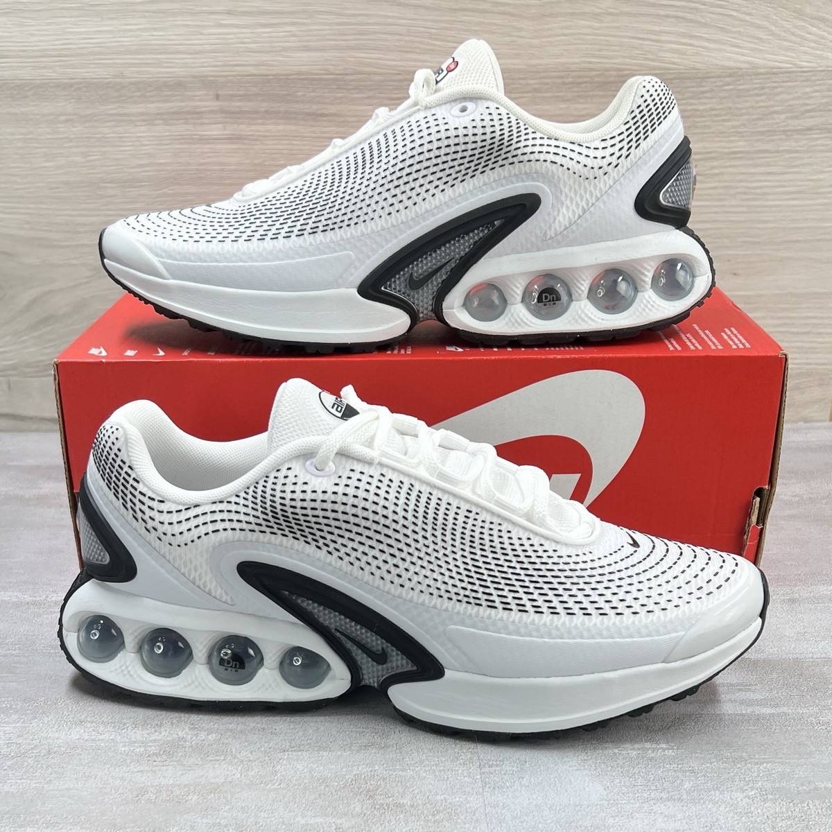 Nike Air Max Dn White Photon Dust Metallic Silver New DV3337-103