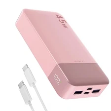 20000mAh Portable Charger with Fast Charging, USB-C & USB-A for iPhone 15/16