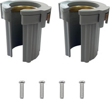 2PCS Kitchen Faucet Fixing Nut ABS Plastic Lock Nut anti Loosening Fastener Tool