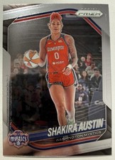 2024 Panini Prizm WNBA Shakira Austin Prizm #134 Washington Mystics