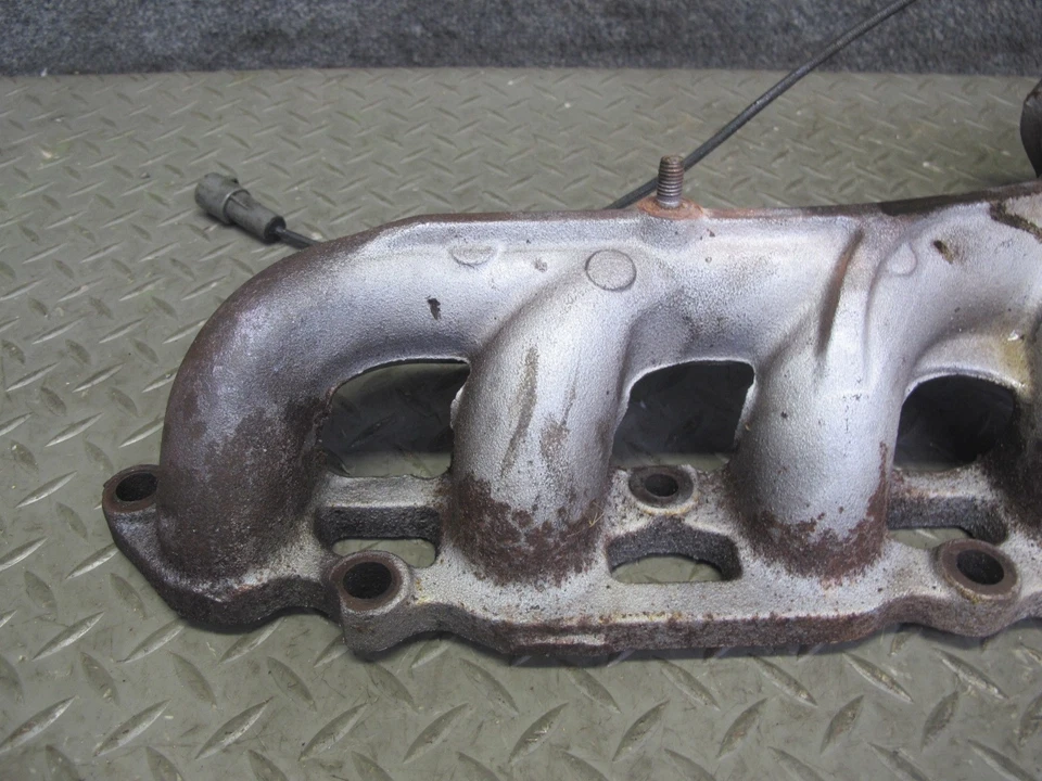 86-92 TOYOTA SUPRA MA70L 7MGE NA COLECTOR DE ESCAPE CON SENSOR DE OXÍGENO 71 K MILLAS OEM Foto 4 de 4